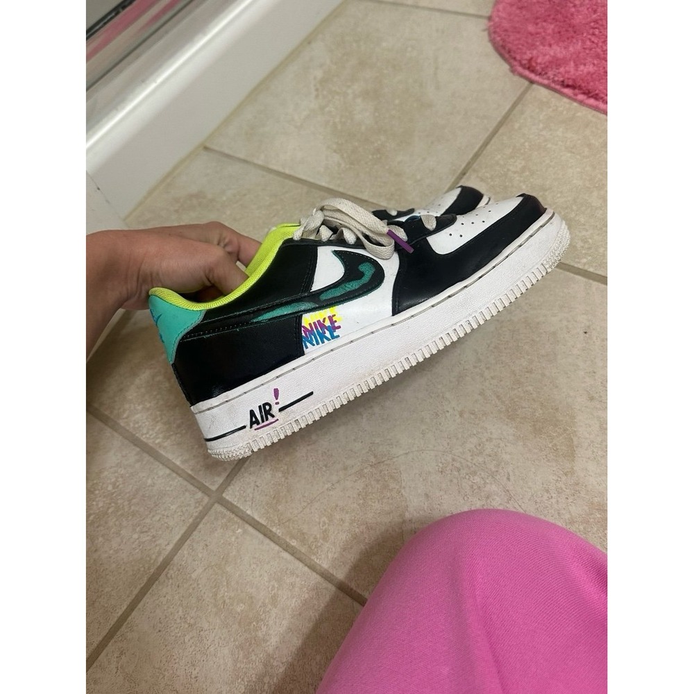 Nike Air Force 1 LV8 GS 'Graffiti' - Picture 3 of 9